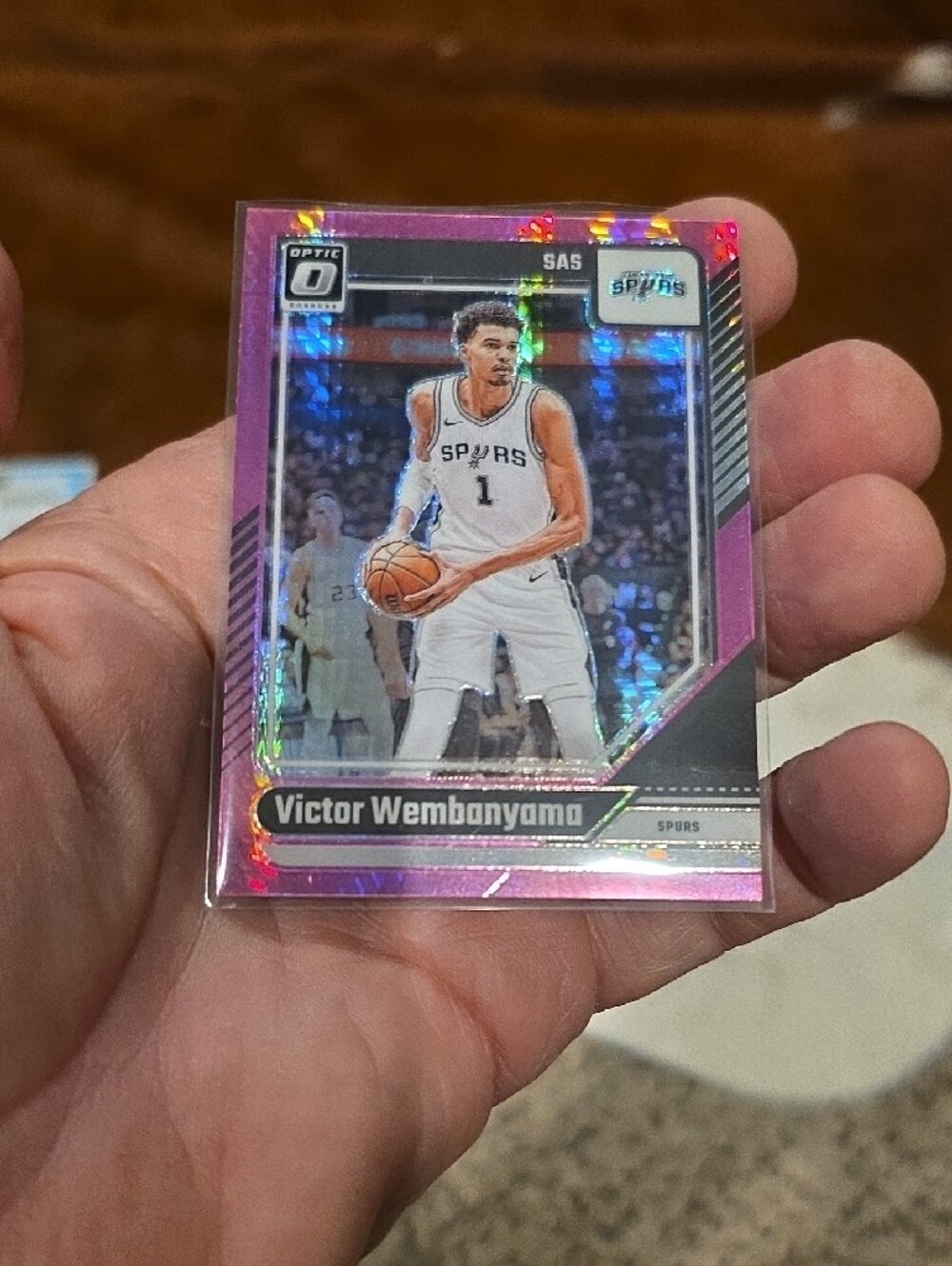 Victor Wembanyama Donruss Optic Holographic Rookie And Other Cards Lot - Picture 3 of 8